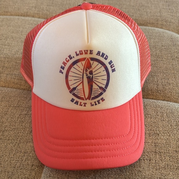 Salt Life - Peace, Love and Sun Baseball Cap.  Adjustable.   Brand new with tags - Picture 2 of 4